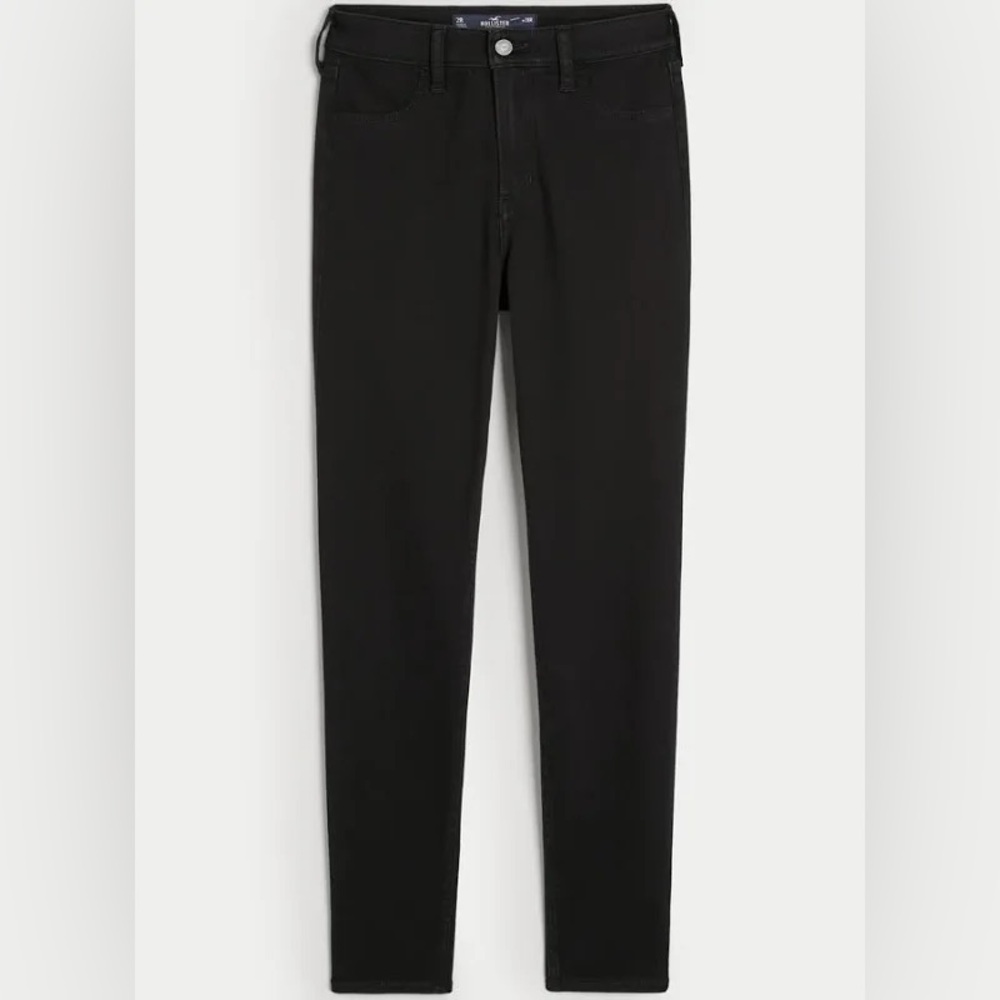 Hollister Gray Ultra High Rise Jean Leggings
